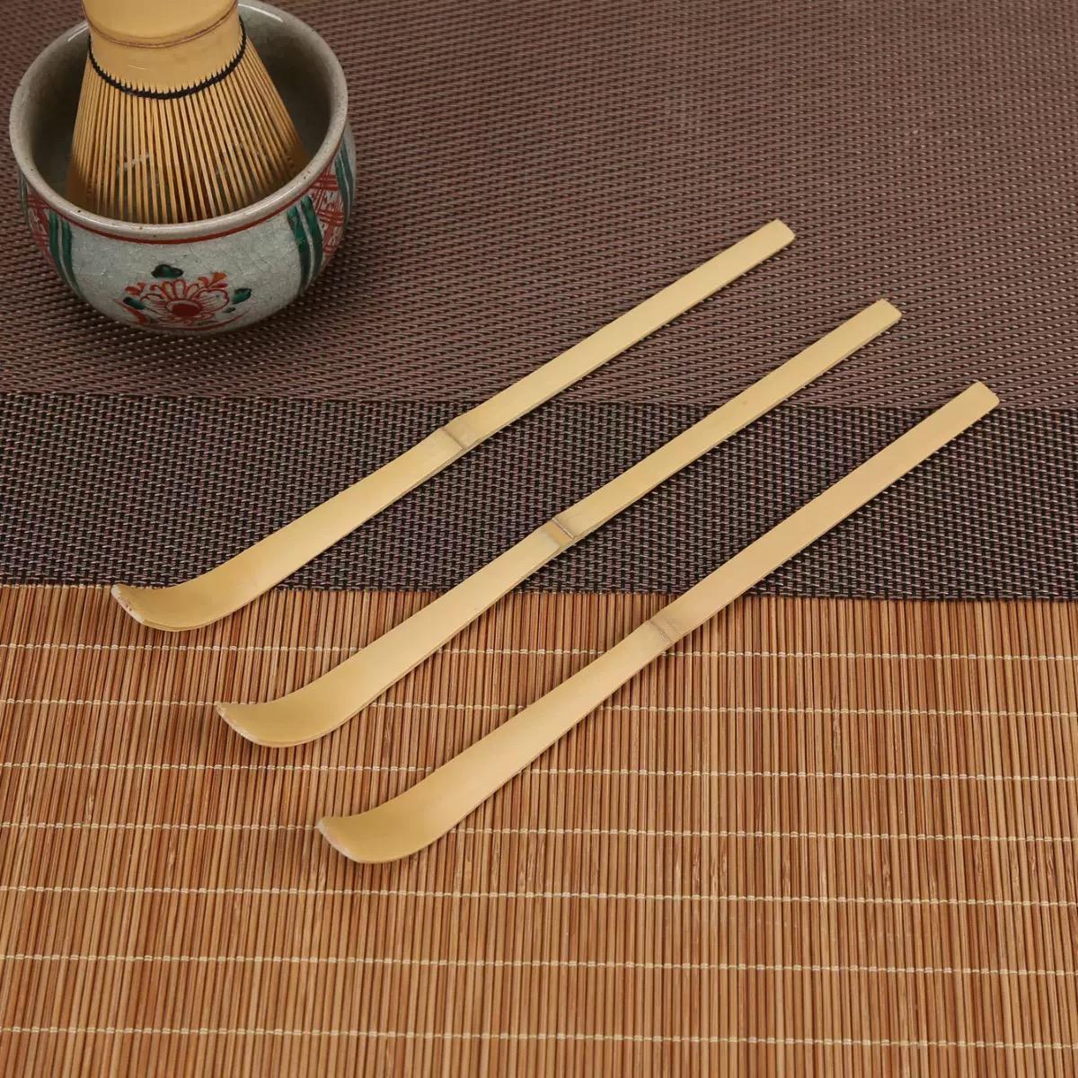 Kitchen Appliances And Utensils - Holz-Teebesteck Matcha-Löffel Teaware Teelöffel Handgefertigte Schwarze