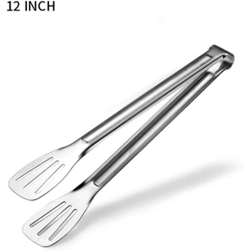 Kitchen Appliances And Utensils - Edelstahl-Lebensmittelzange Küchenutensilien Buffet-Kochwerkzeuge Hitzebeständig Gebäck Grill