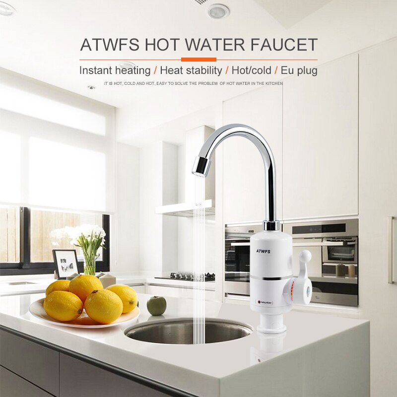 Kitchen Appliances And Utensils - Atwfs tankless elektrische neueste Warmwasser bereiter