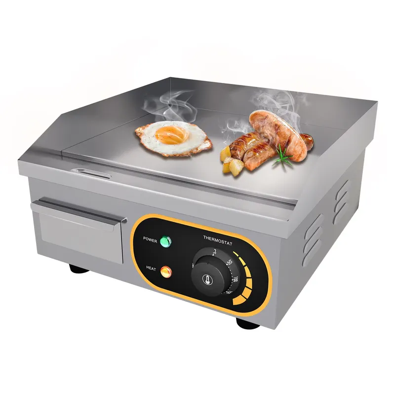 Kitchen Appliances Countertop - Kommerzieller Elektrischer Doppelseitiger Flachgrill für die