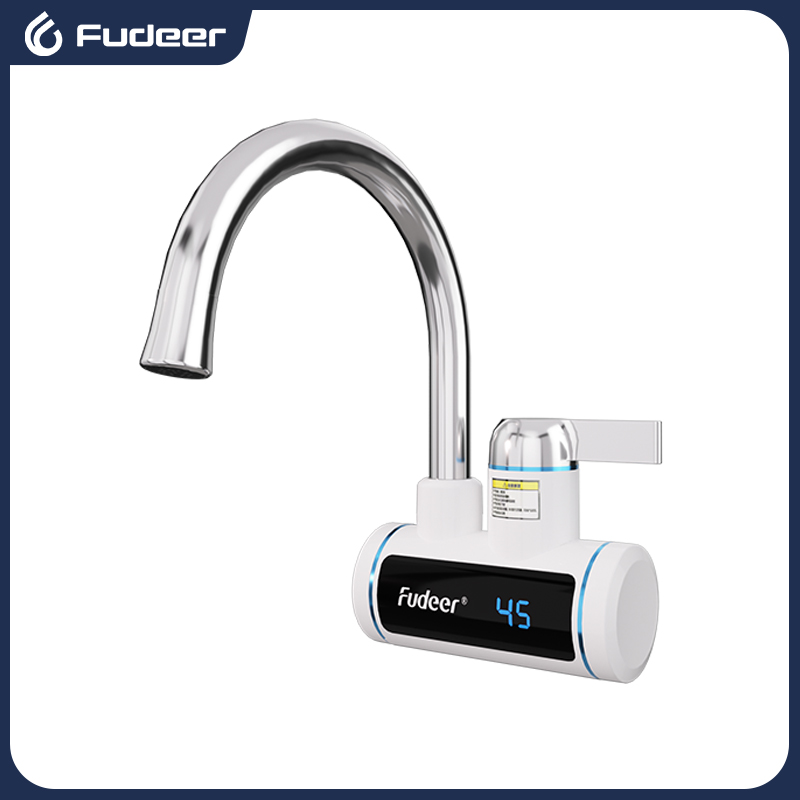 Kitchen Appliances And Utensils - Fudeer Elektrischer Warmwasserbereiter, 220 V, Küchenarmatur,