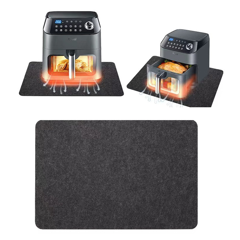 Kitchen Appliances Countertop - Heißluftfritteuse Kaffeemaschine Hitzebeständige Unterlage Arbeitsplatten-Schutzmatte Rutschfeste