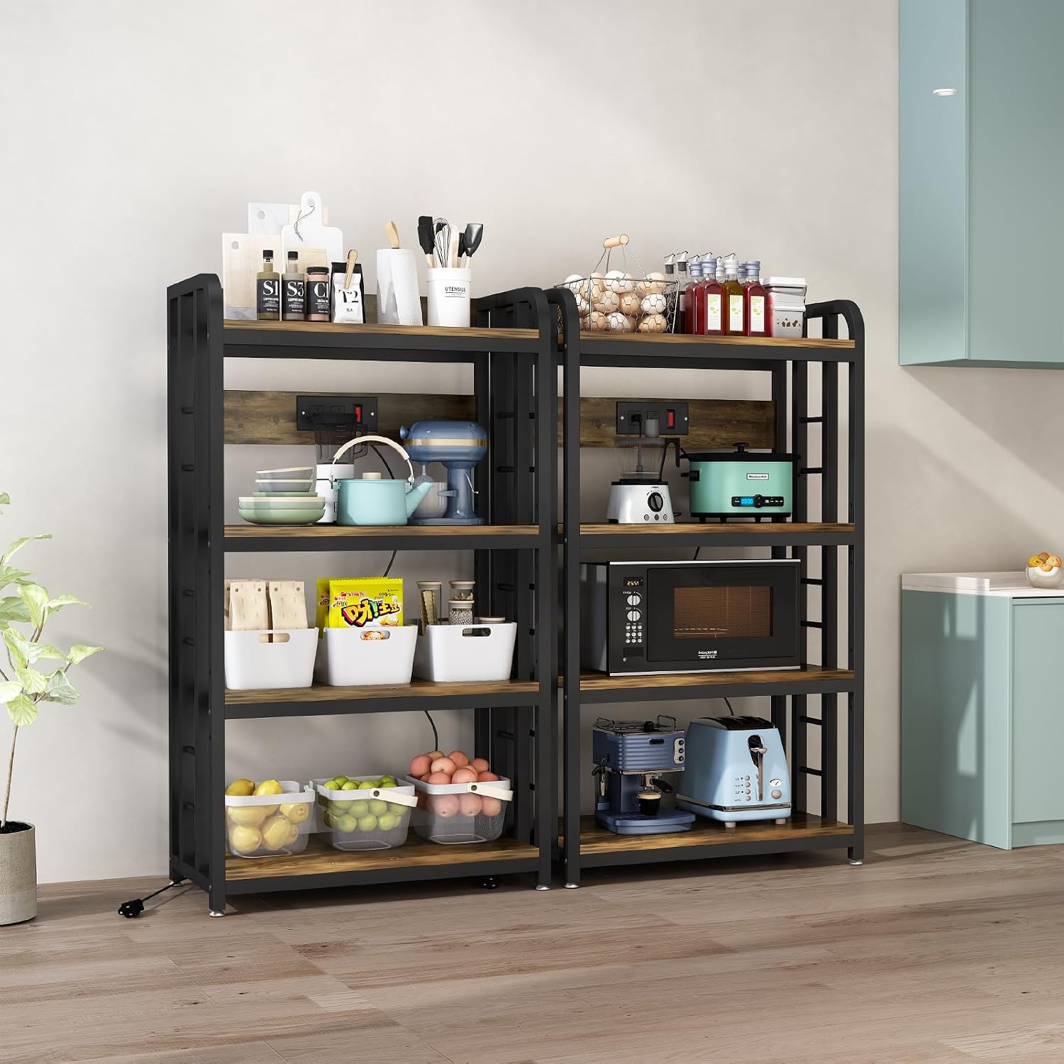 4-stöckiges Küchenregal mit St – Kitchen Appliances Countertop Bewertung und Preis