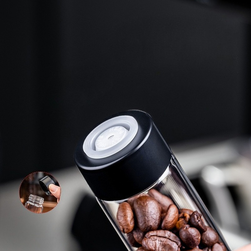 JUSTINLAU Glas-Kaffeebohnen-Au – Kitchen Appliances Organizer Bewertung und Preis