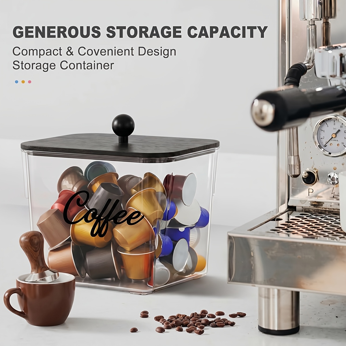 Kaffeepads-Halter mit Deckeln, – Kitchen Appliances Organizer Bewertung und Preis