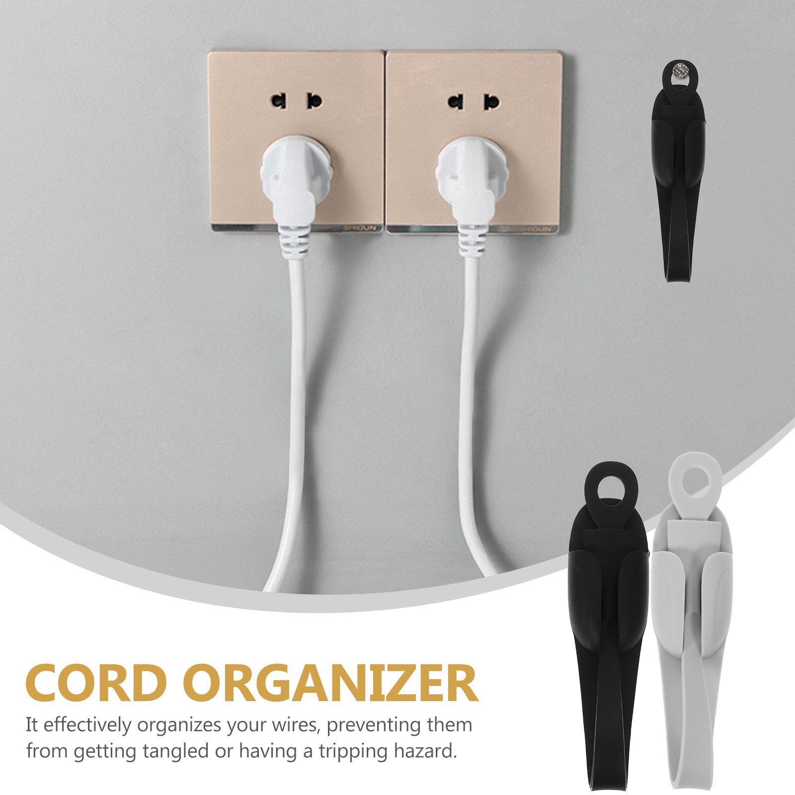 6-teiliger Silikon-Kabelorgani – Kitchen Appliances Extension Cord Bewertung und Preis