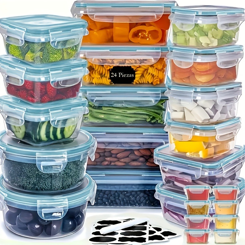 48-teiliges BPA-freies Lebensm – Kitchen Appliances Organizer Bewertung und Preis