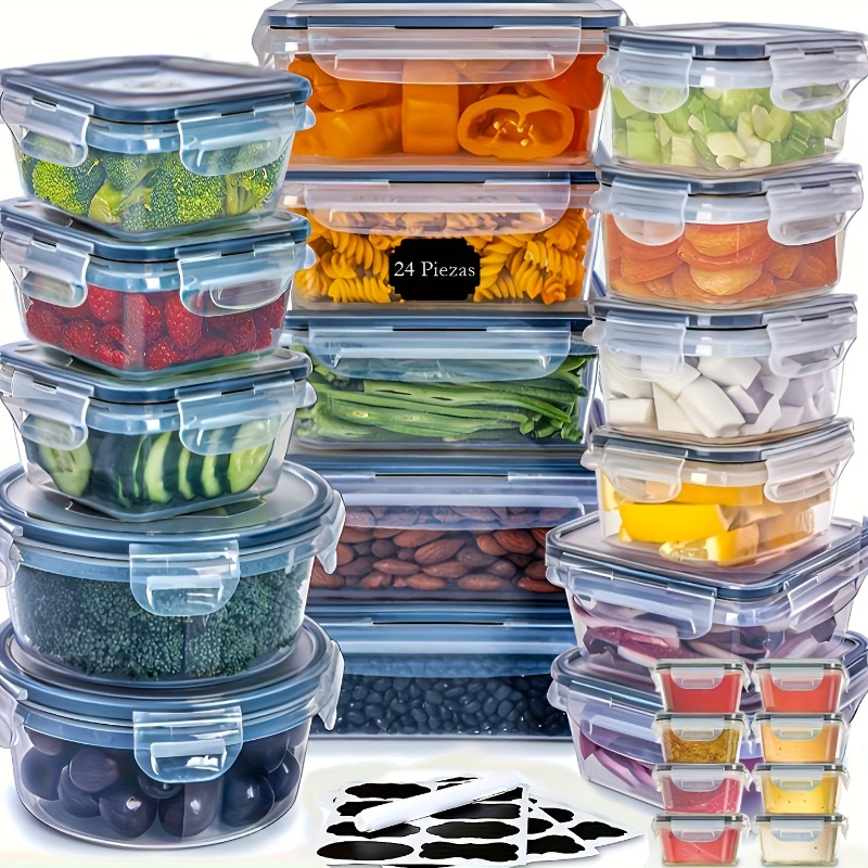 48-teiliges BPA-freies Lebensm – Kitchen Appliances Organizer Bewertung und Preis