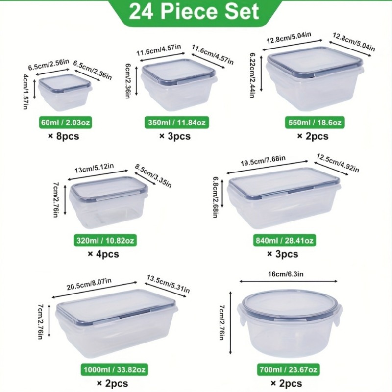 48-teiliges BPA-freies Lebensm – Kitchen Appliances Organizer Bewertung und Preis