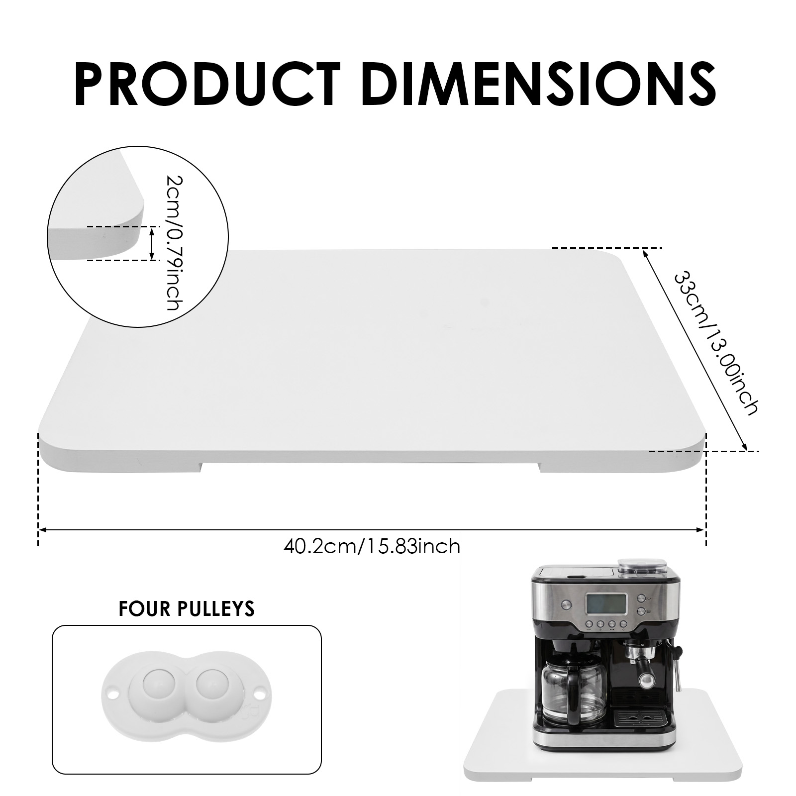Küchengeräte-Schiebeplatte aus – Kitchen Appliances Countertop Bewertung und Preis